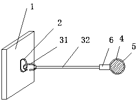 Opening type and opening degree auxiliary detecting and dentition movement track indicating device