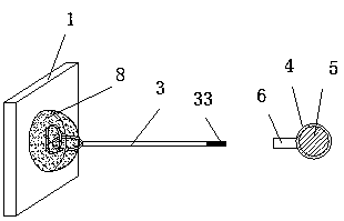 Opening type and opening degree auxiliary detecting and dentition movement track indicating device