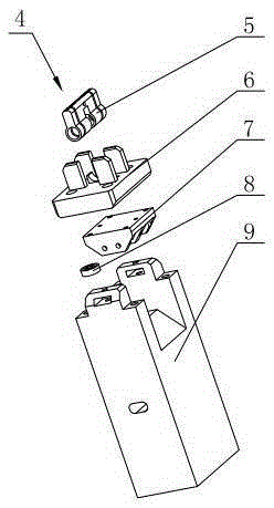 Special delivery device for lock cylinder