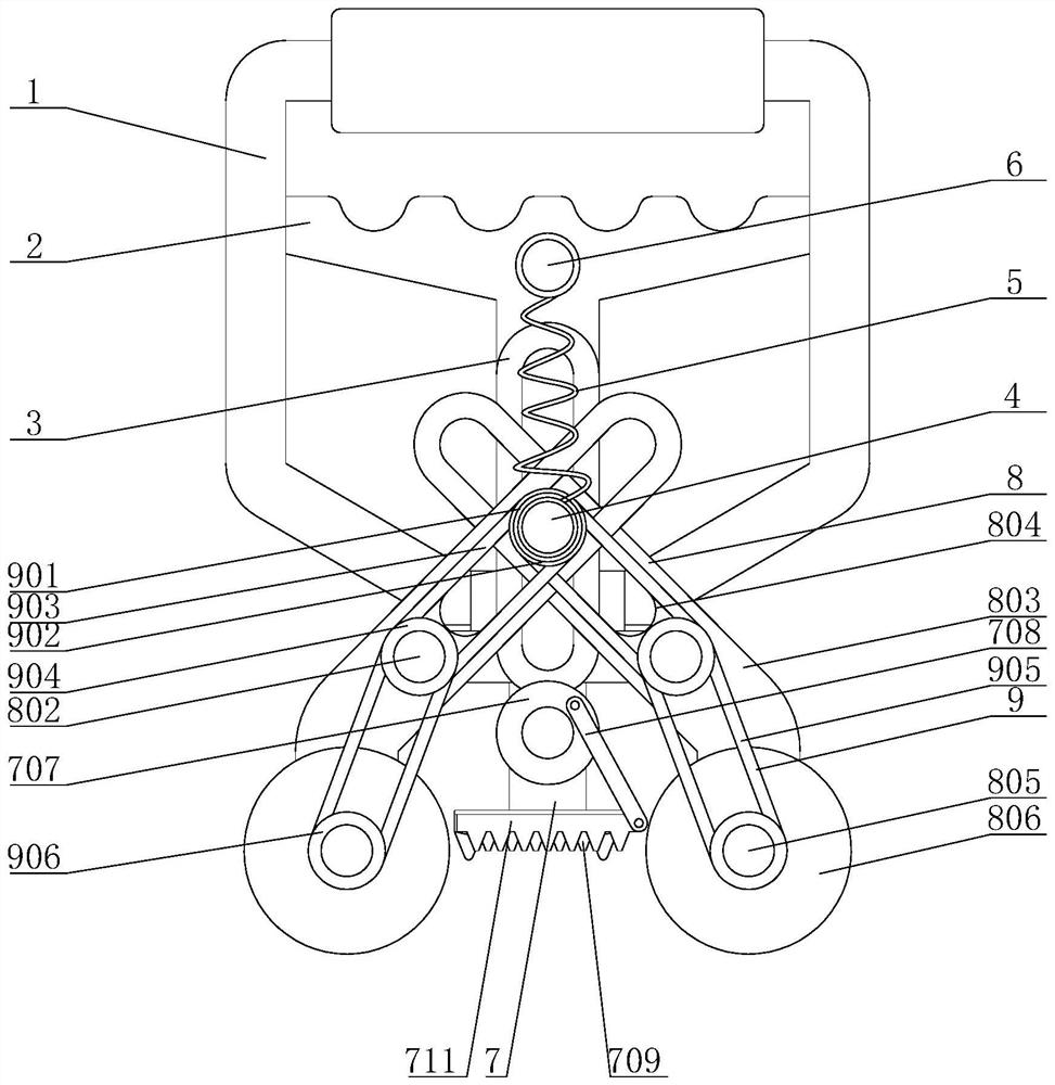 Rapid edge cutting device for corrugated board