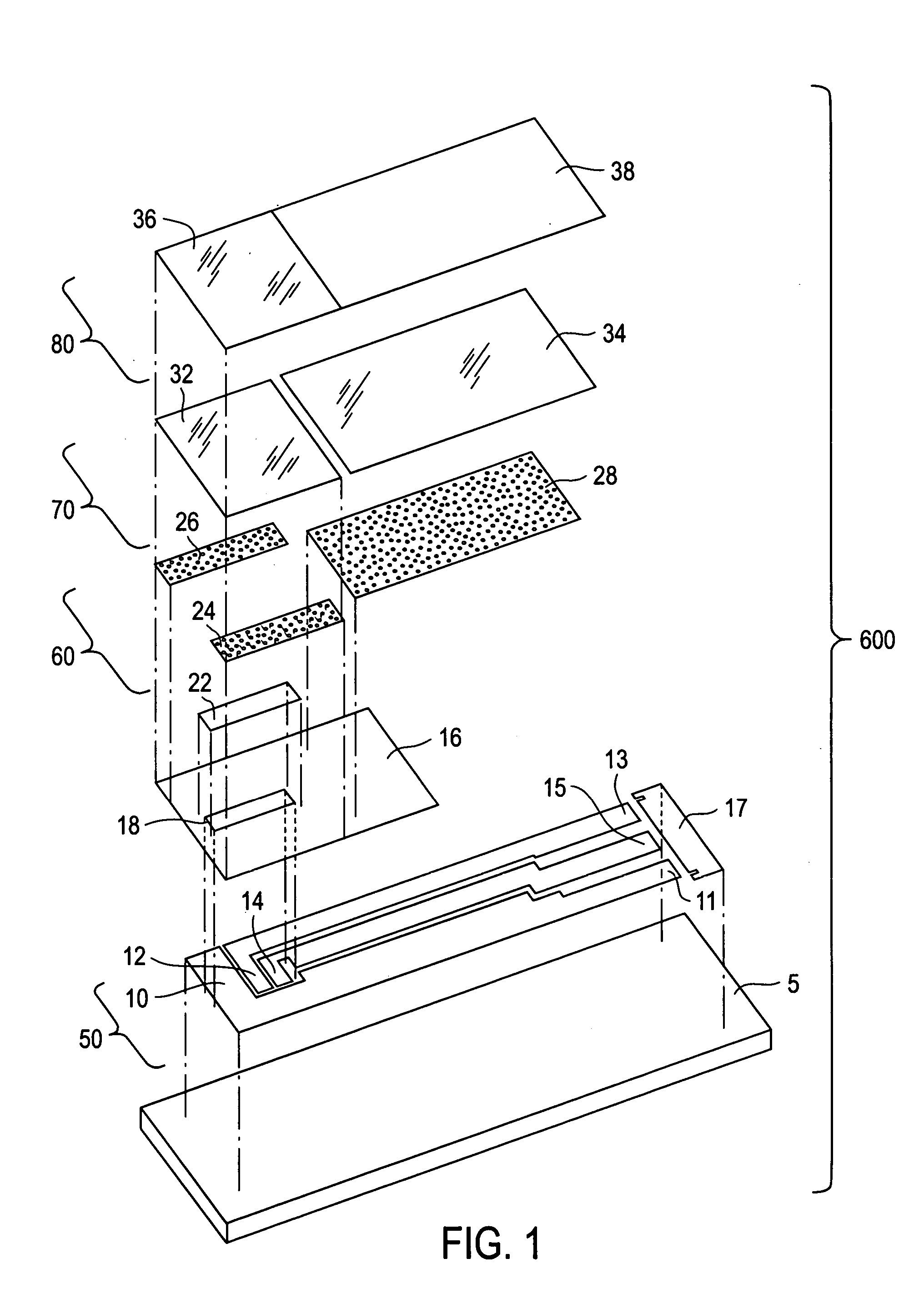 Meter for use in an improved method of reducing interferences in an electrochemical sensor using two different applied potentials