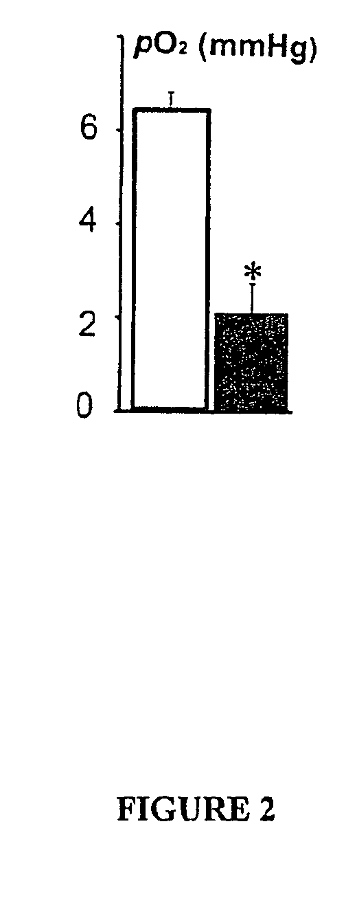Methods and compositions for the topical oxygenation of hypoxic tissue
