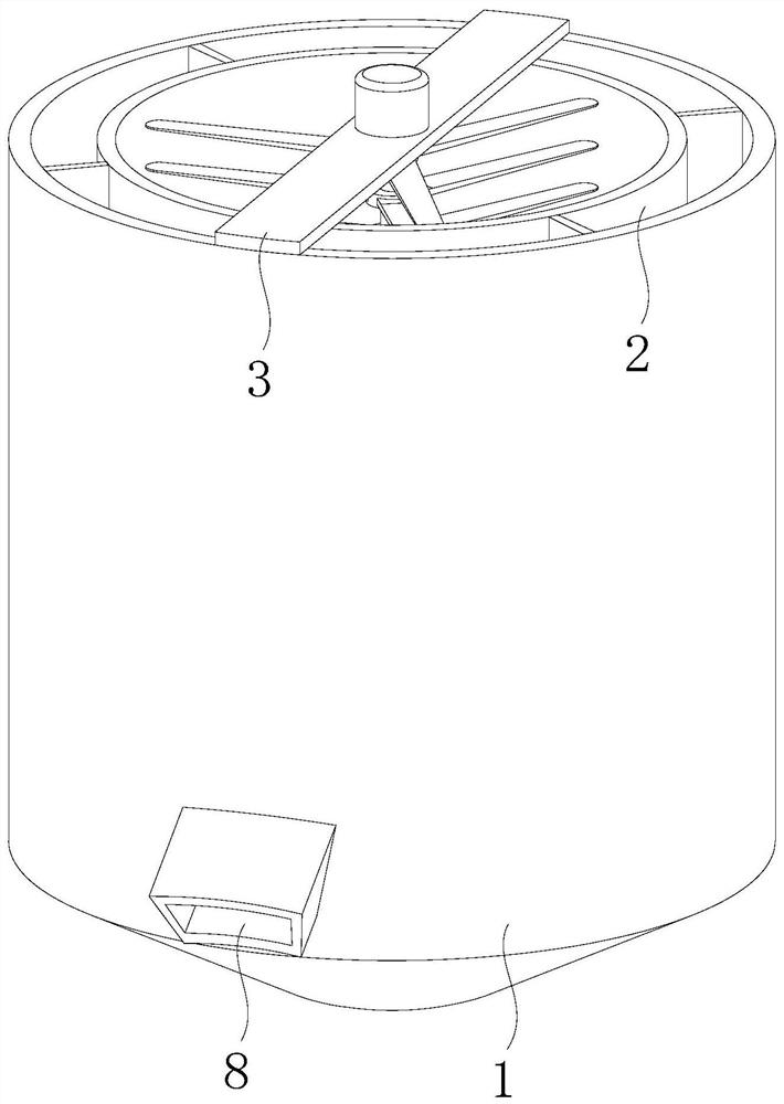 A plant juice extrusion device for cosmetics