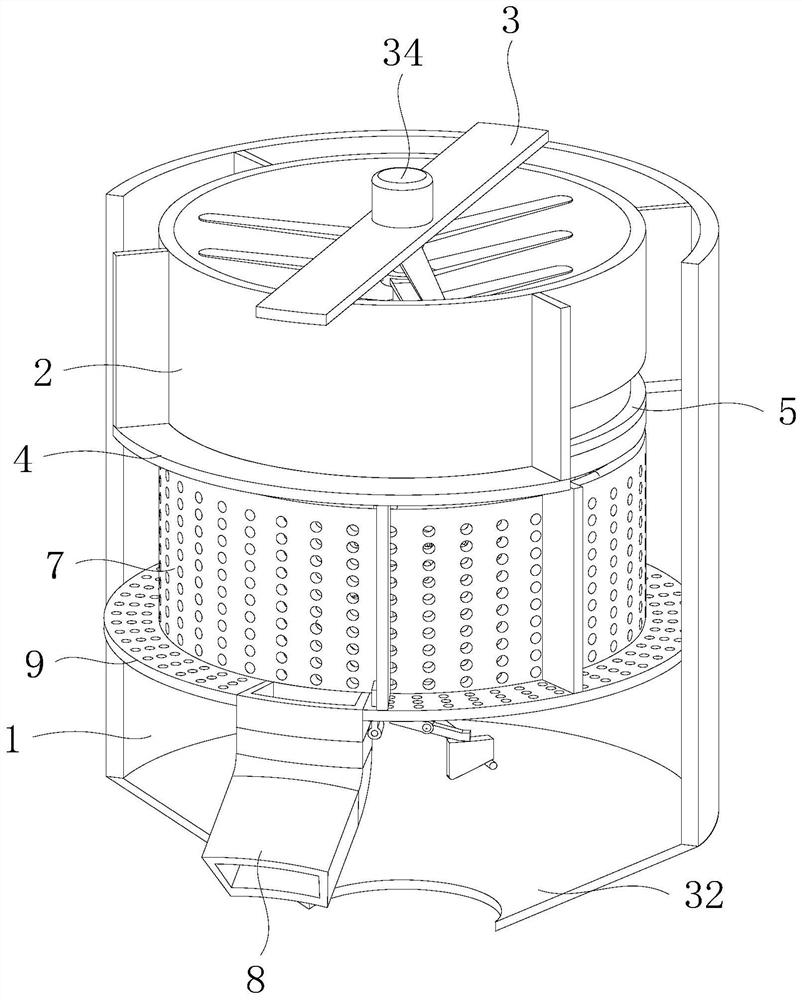 A plant juice extrusion device for cosmetics
