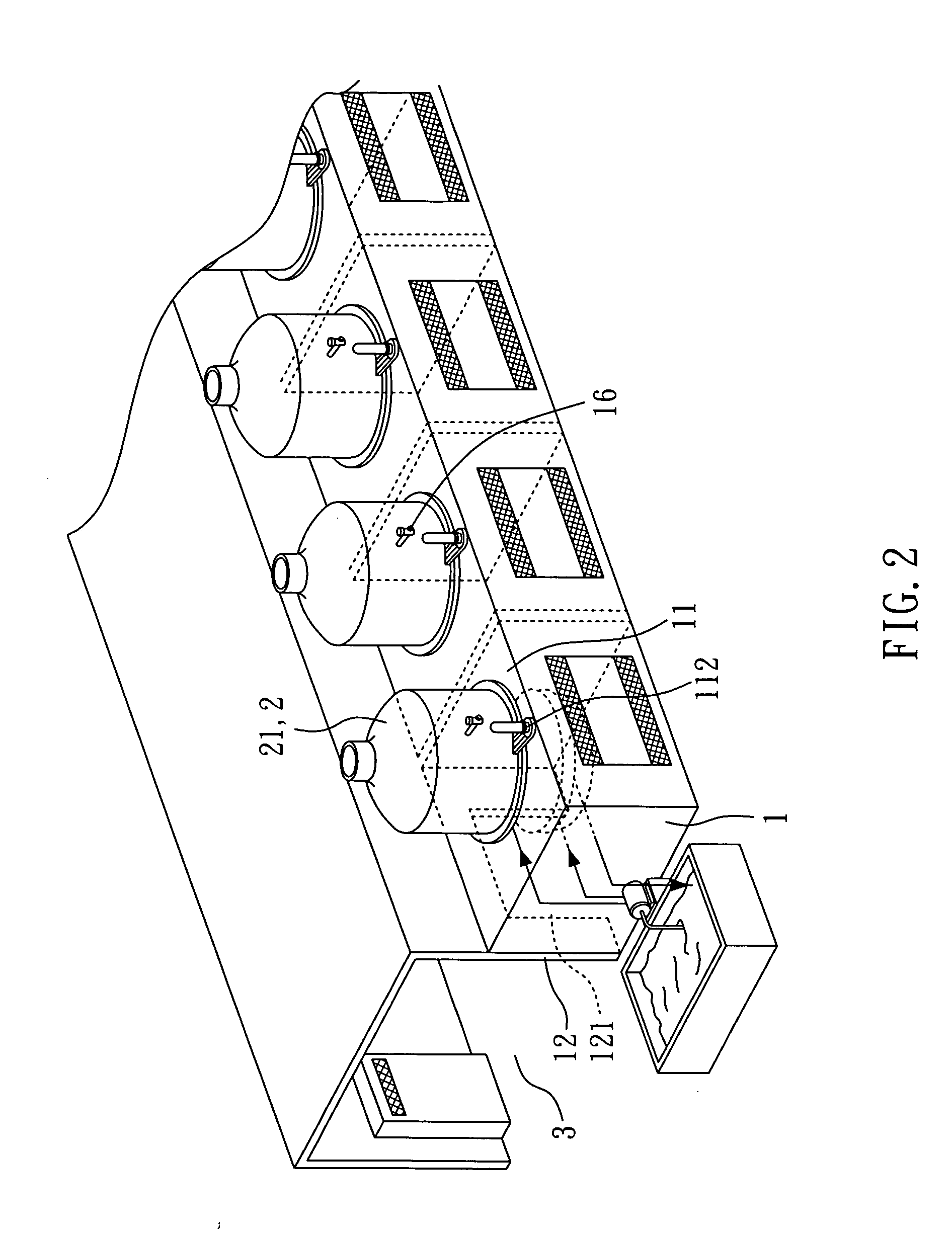 Crystal-growing furnace system with emergent pressure-release arrangement