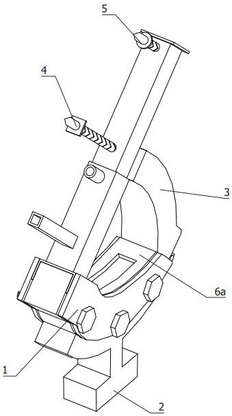 An automobile wheel lock welding tool