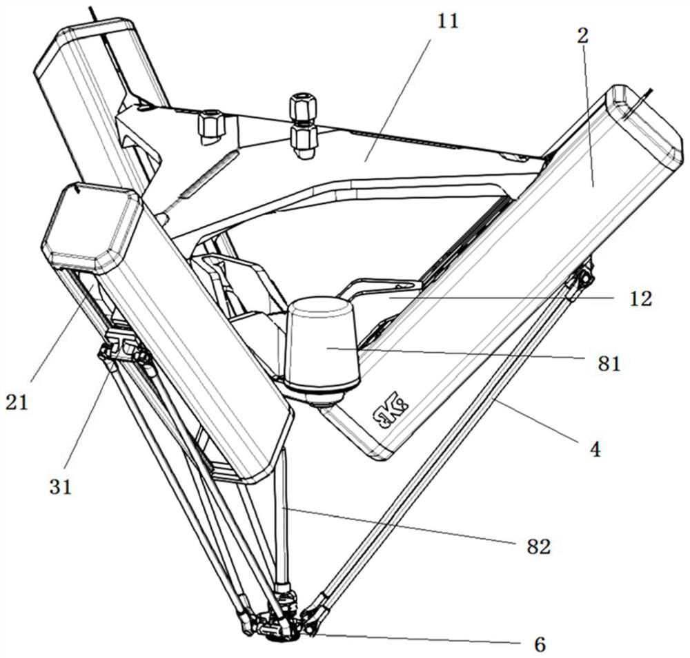 Small parallel robot driven by linear motors