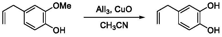 A kind of ether bond cleavage method of phenyl alkyl ether