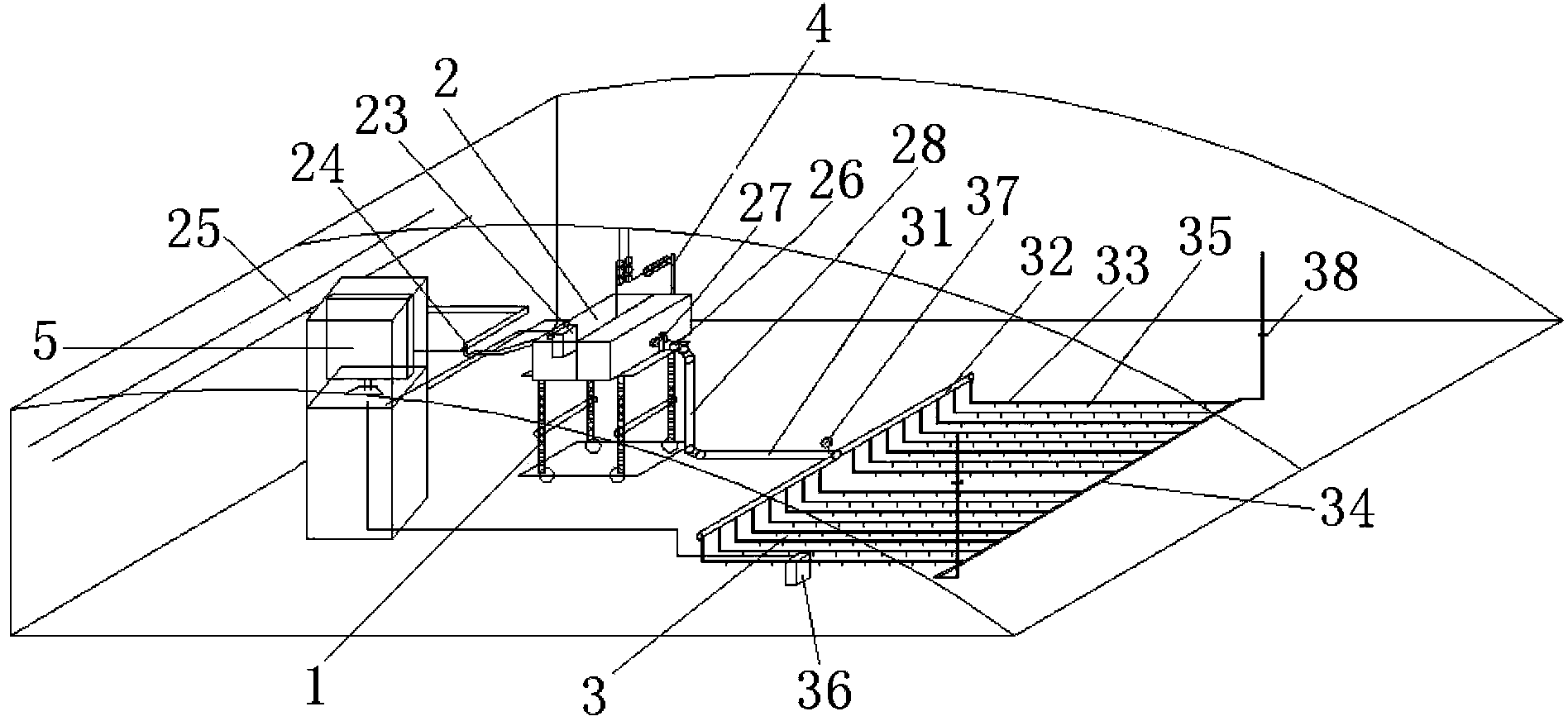 Greenhouse crop irrigation system and method with ideal regulation and control effect