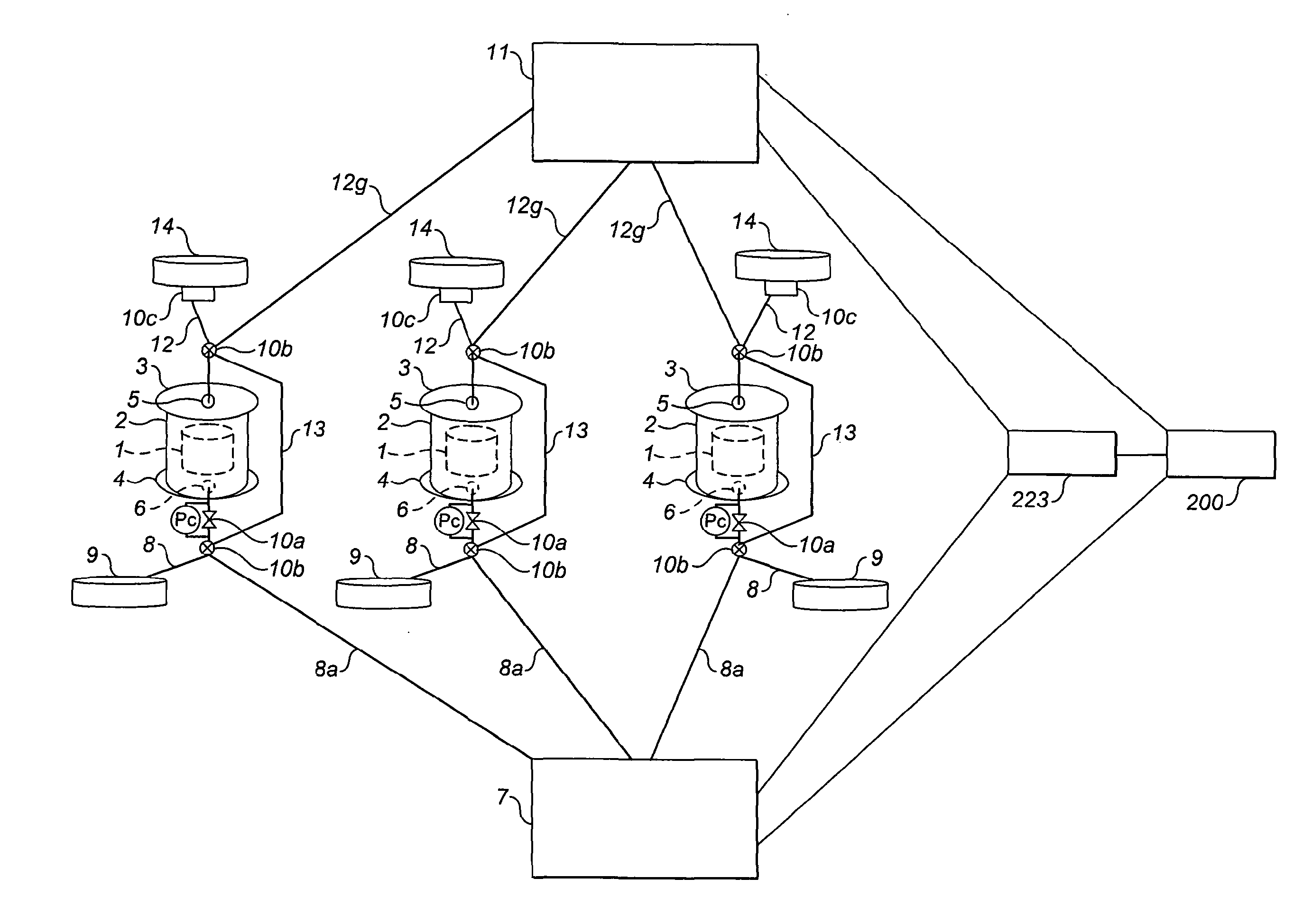 Apparatus and method for testing multiple samples