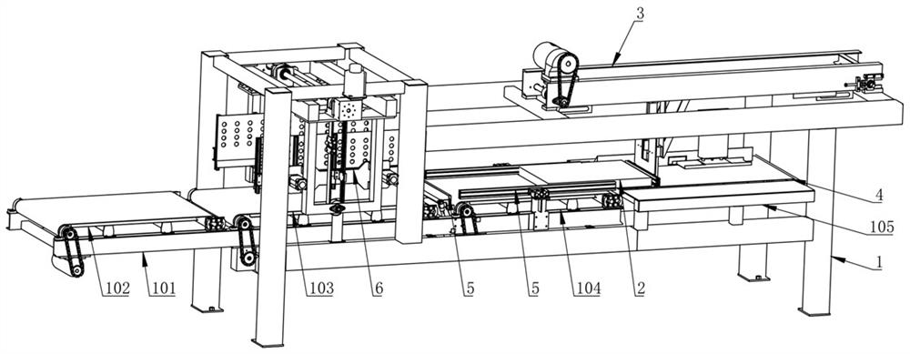 A general-purpose thermal insulation slat integrated lamination device