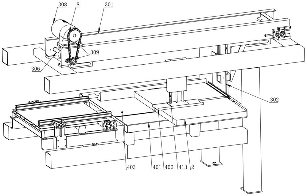 A general-purpose thermal insulation slat integrated lamination device