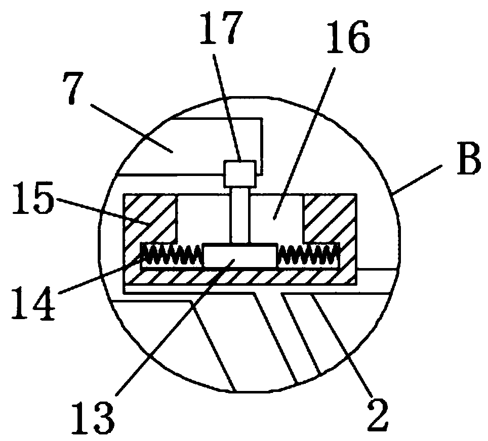 High-performance connecting structure of stone curtain wall deformation joint