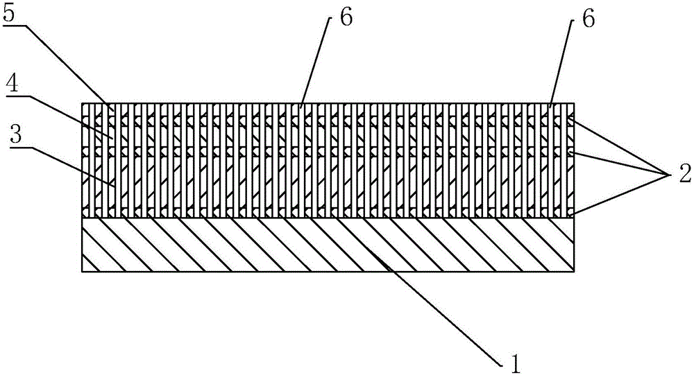 See-through heat-isolating and insulating curtain board and preparation method thereof