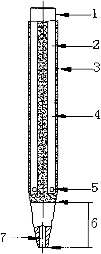 Pilot milling cone tool for repairing casing and method thereof