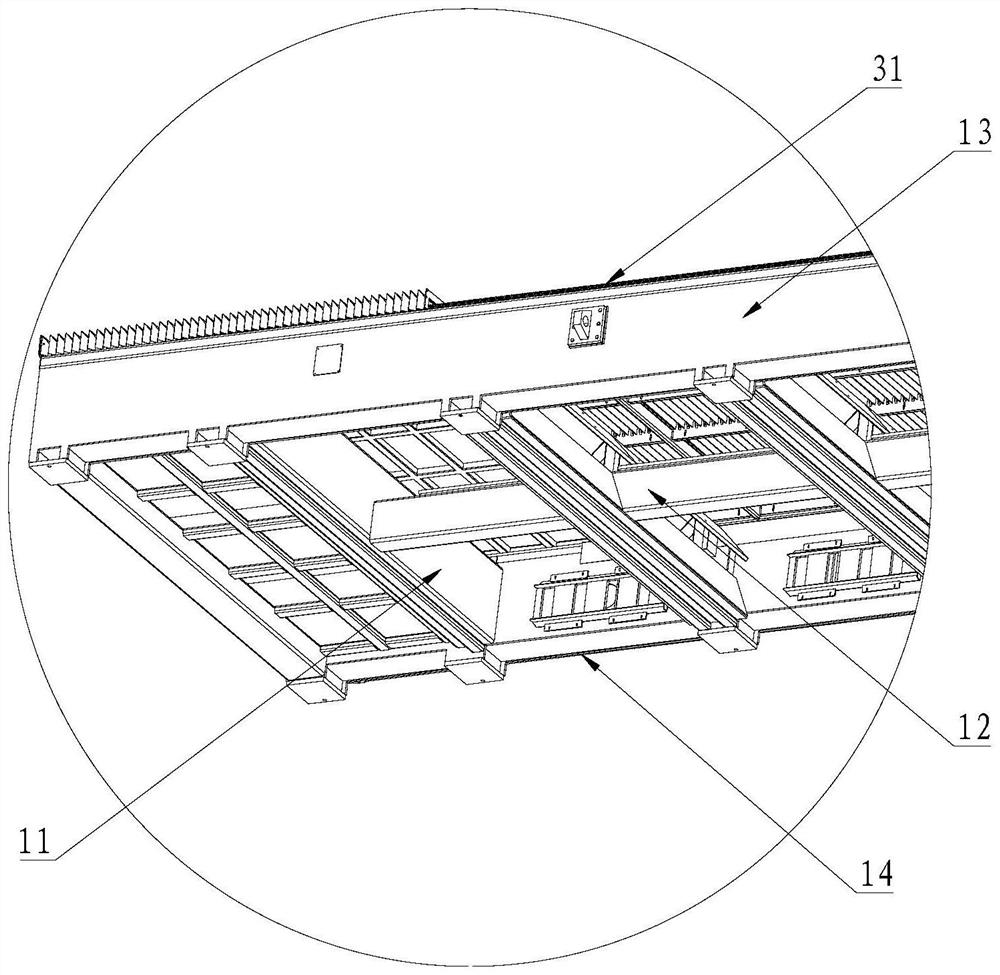 High-precision large-breadth laser cutting machine