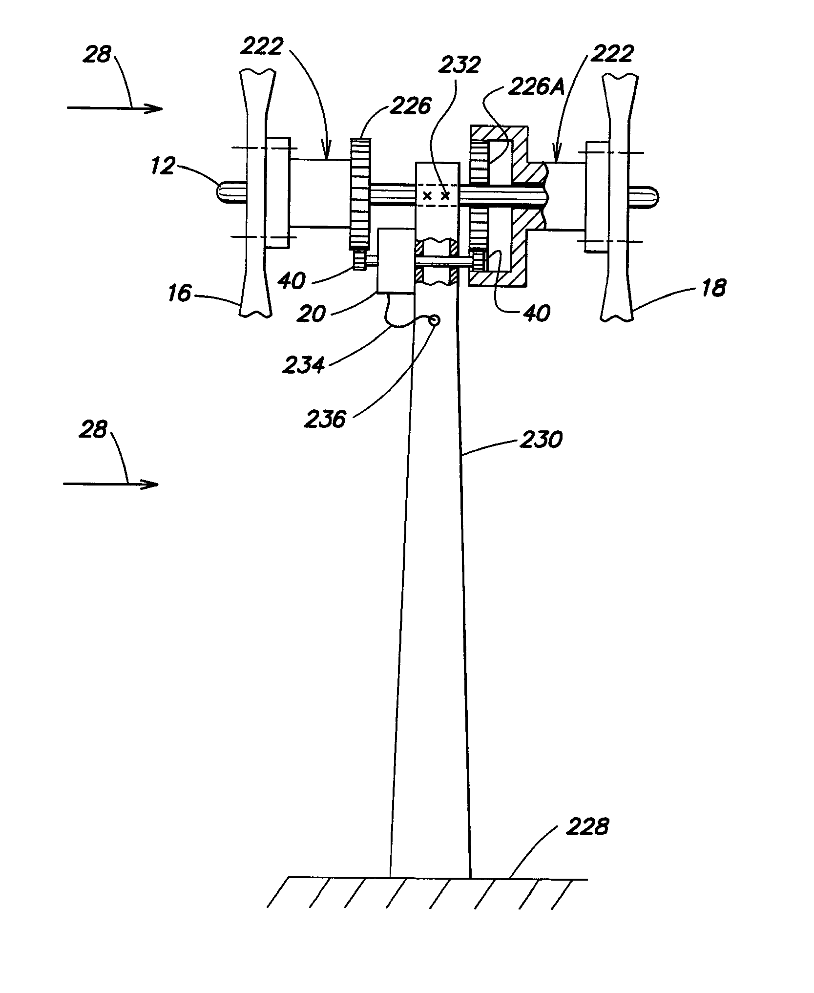 Wind turbine electricity generating system