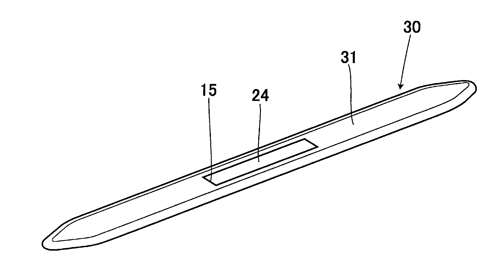 A side sill garnish for a vehicle door opening