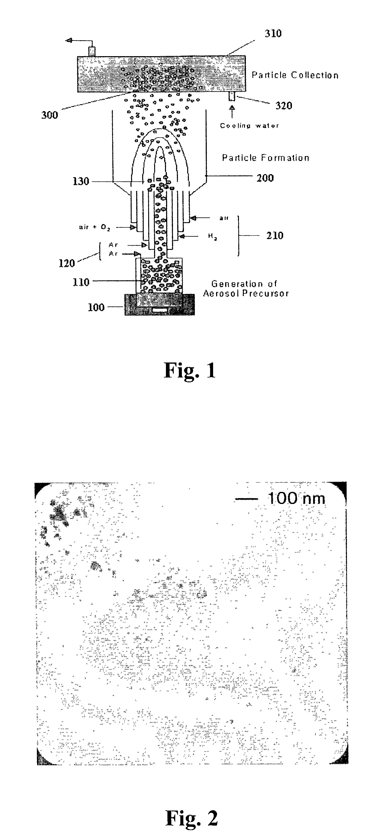 Method of manufacturing nano-sized lithium-cobalt oxides by flame spraying pyrolysis