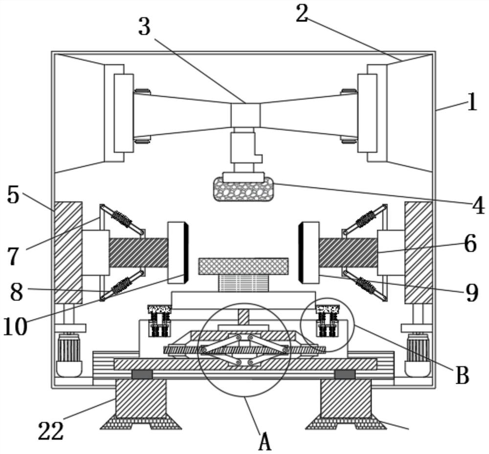 Special grinding equipment for clamping hardware mechanical equipment