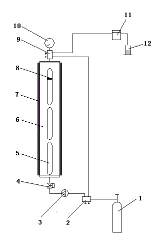 Device and method for evaluating foaming performances of foaming agent under conditions of high temperature and high pressure