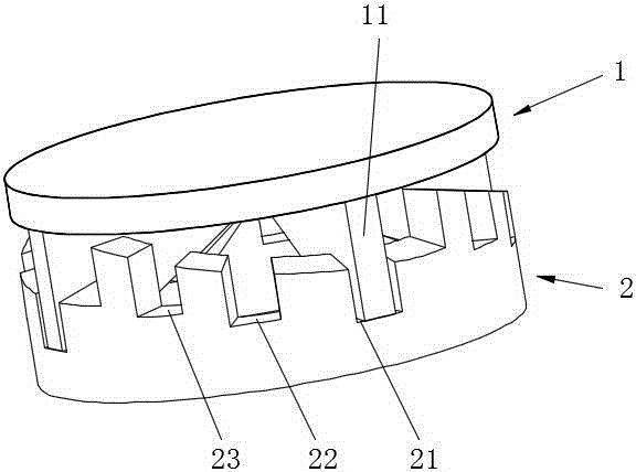 Height-adjustable well lid structure
