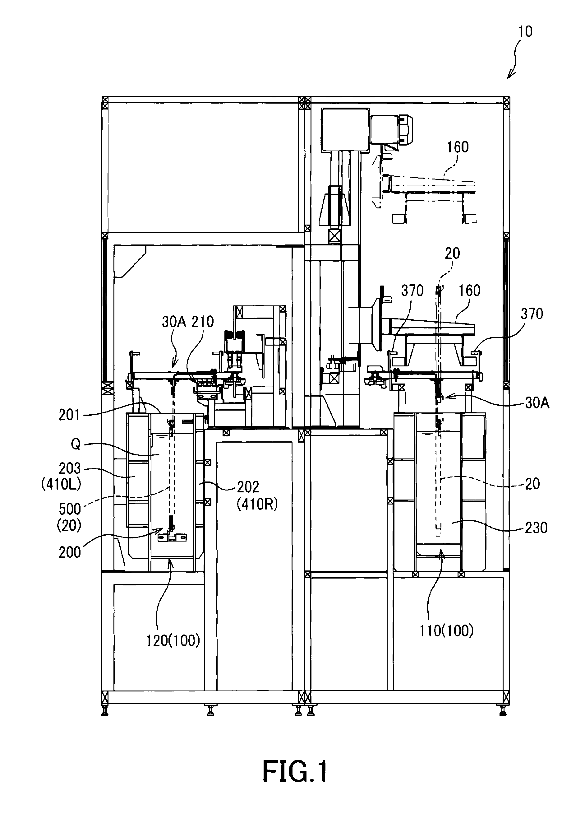 Surface treatment system and workpiece-holding jig