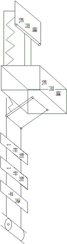 Coating-free anti-adhesion absorbent pad and production process thereof