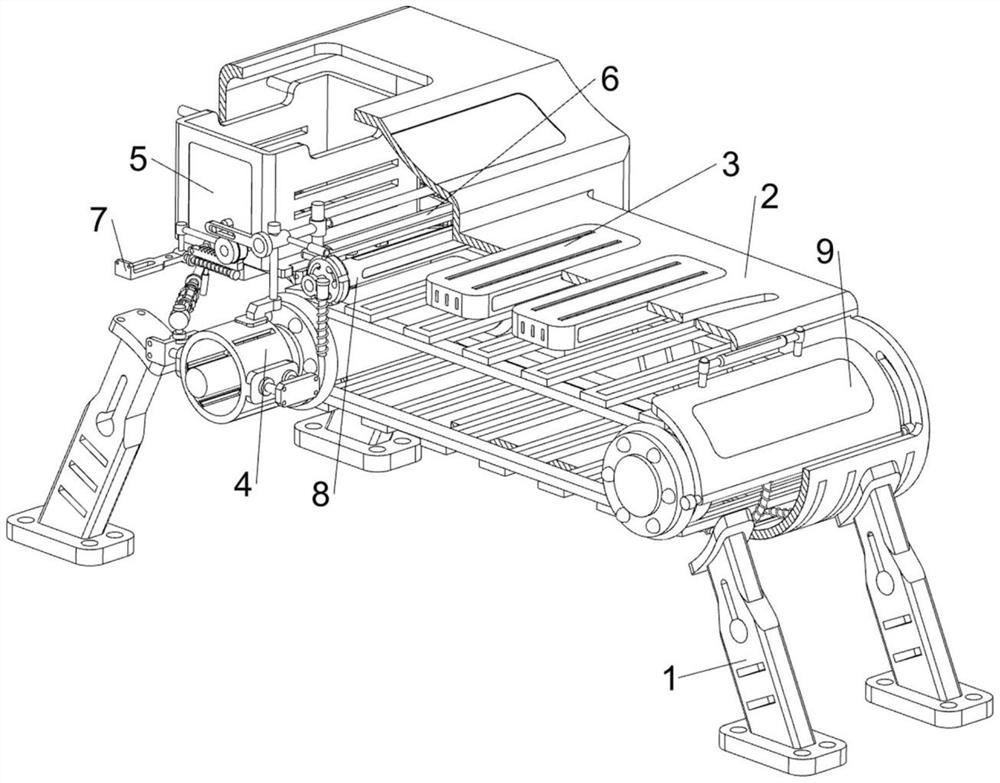 Device for dehydrating veneer