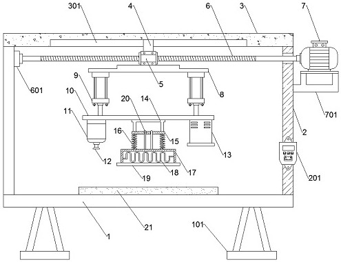 An anti-wrinkle furniture pressing machine