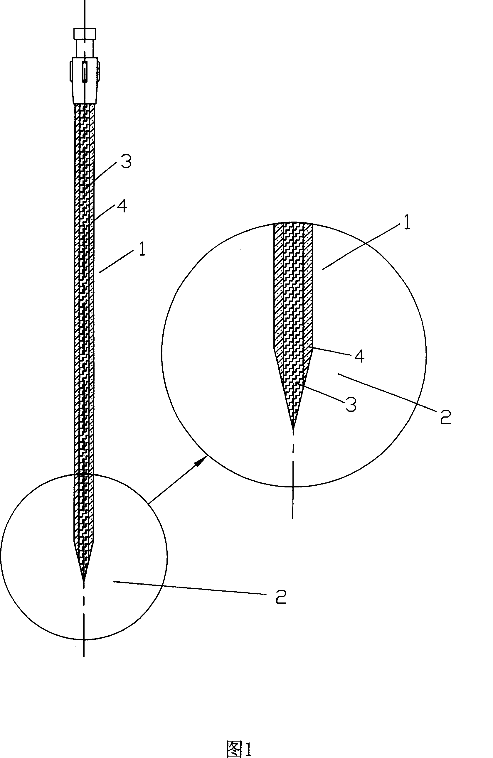 Two-step flexible top end dilater and the method for preparing the same