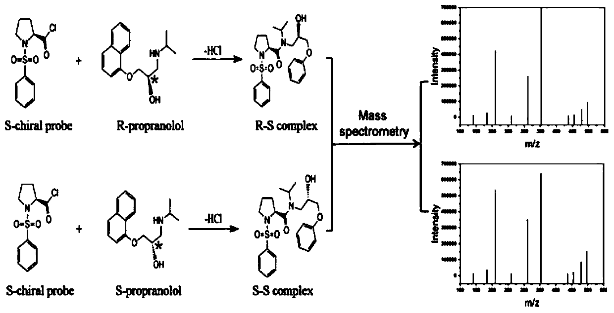A Mass Spectrometric Quantitative Analysis Method for Chiral Drugs Based on Chemical Derivatization Reaction and Spectral Deformation Analysis Quantitative Theory