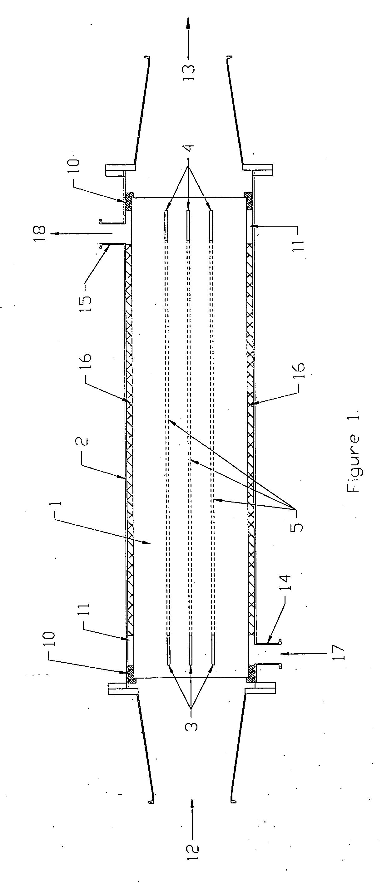 Membrane devices with controlled transmembrane pressure and method of use