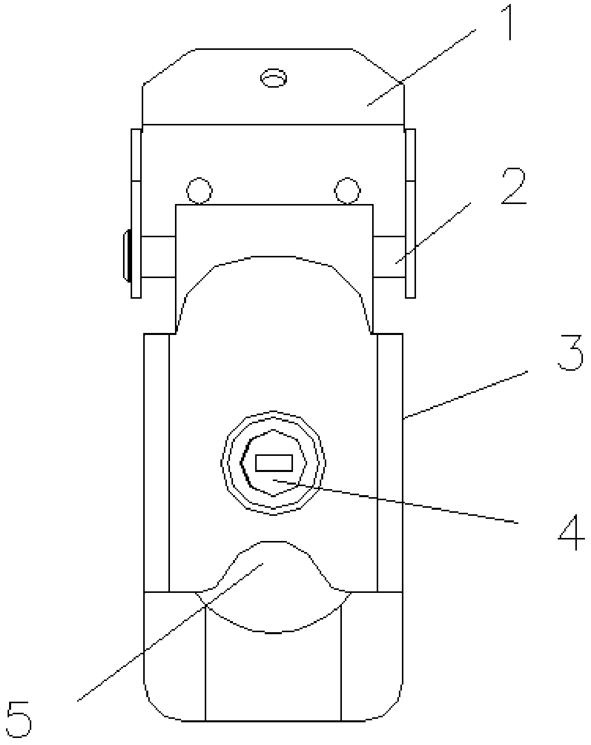 Anti-theft lock structure of luggage case