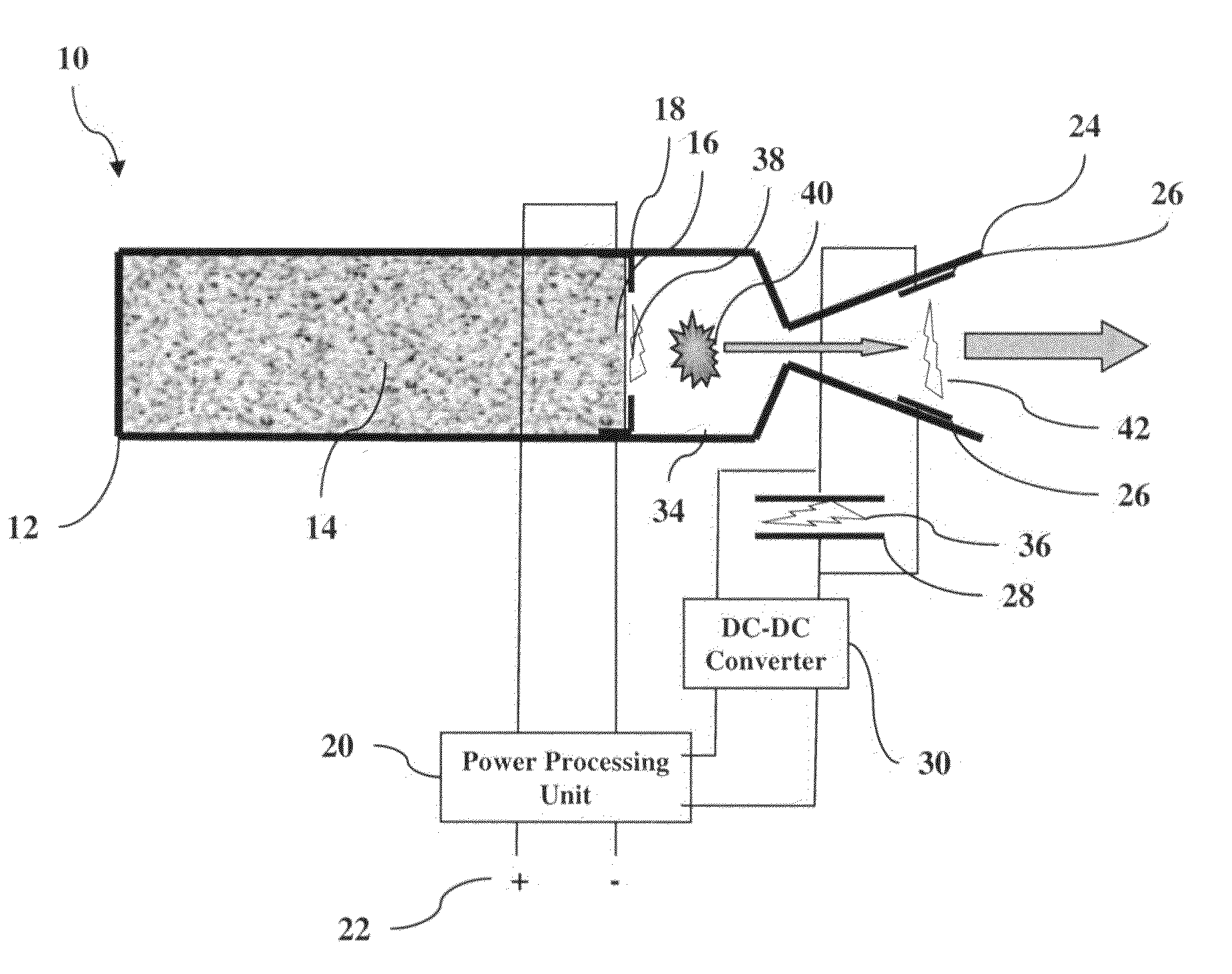 Dual-mode chemical-electric thrusters for spacecraft