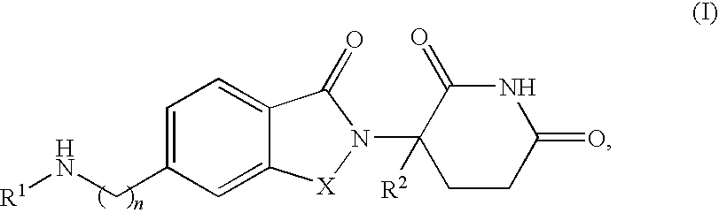 5-substituted isoindoline compounds