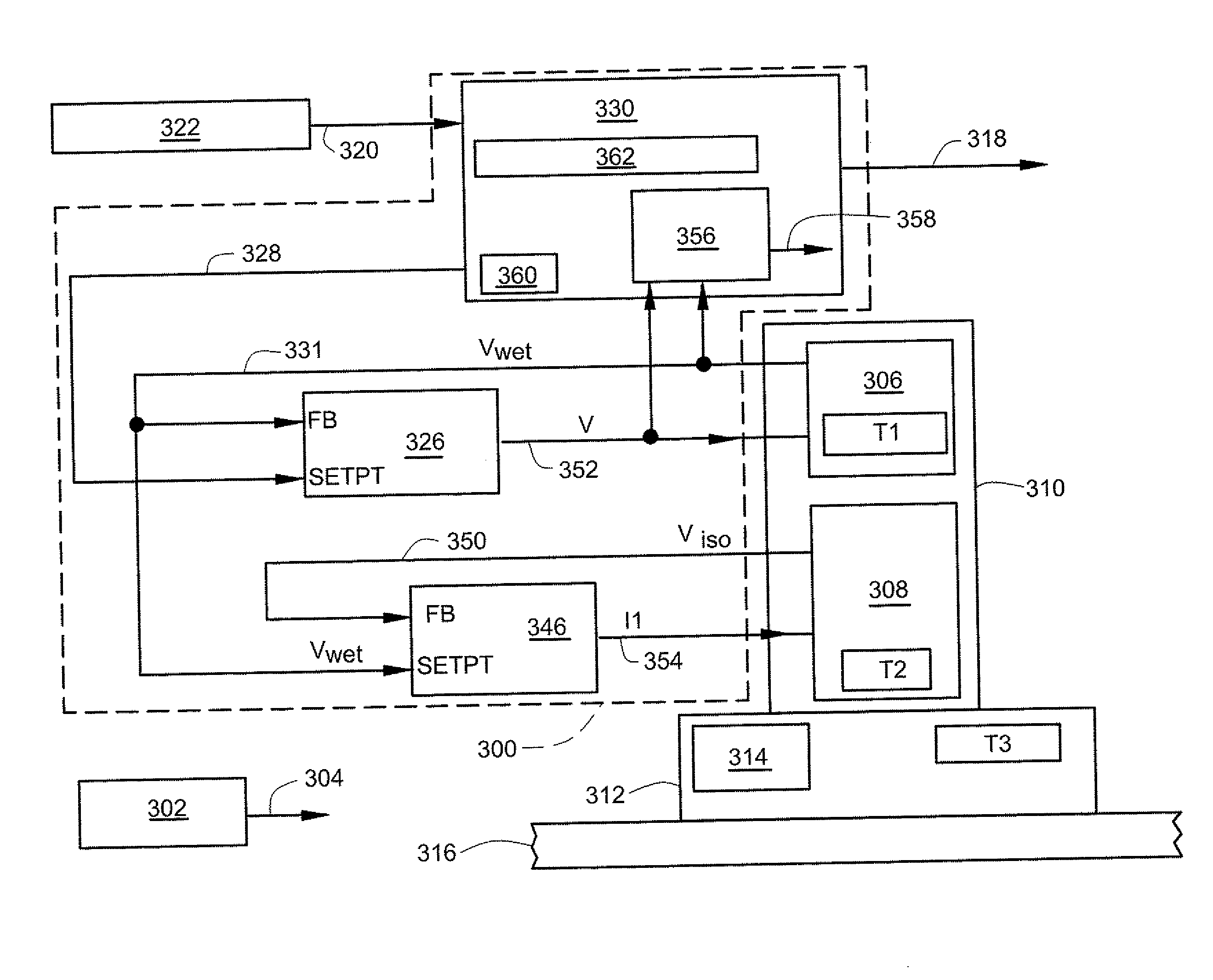 Impending icing probe with thermal isolation pedestal