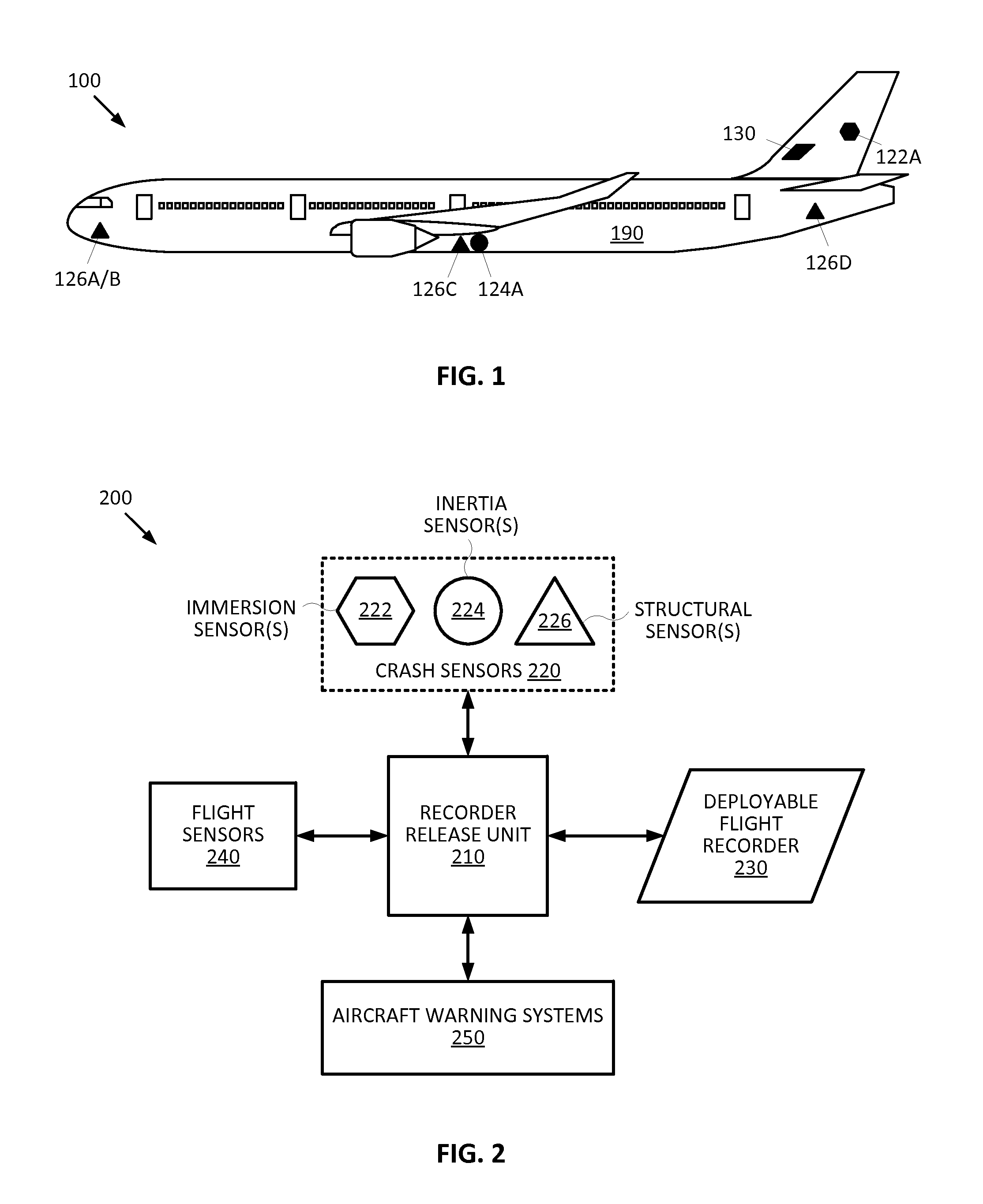 Flight recorder deployment system and method
