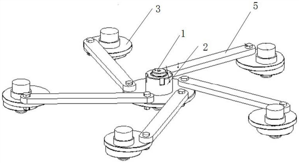 Welding centering device for tower crane swing mechanism and welding fixture