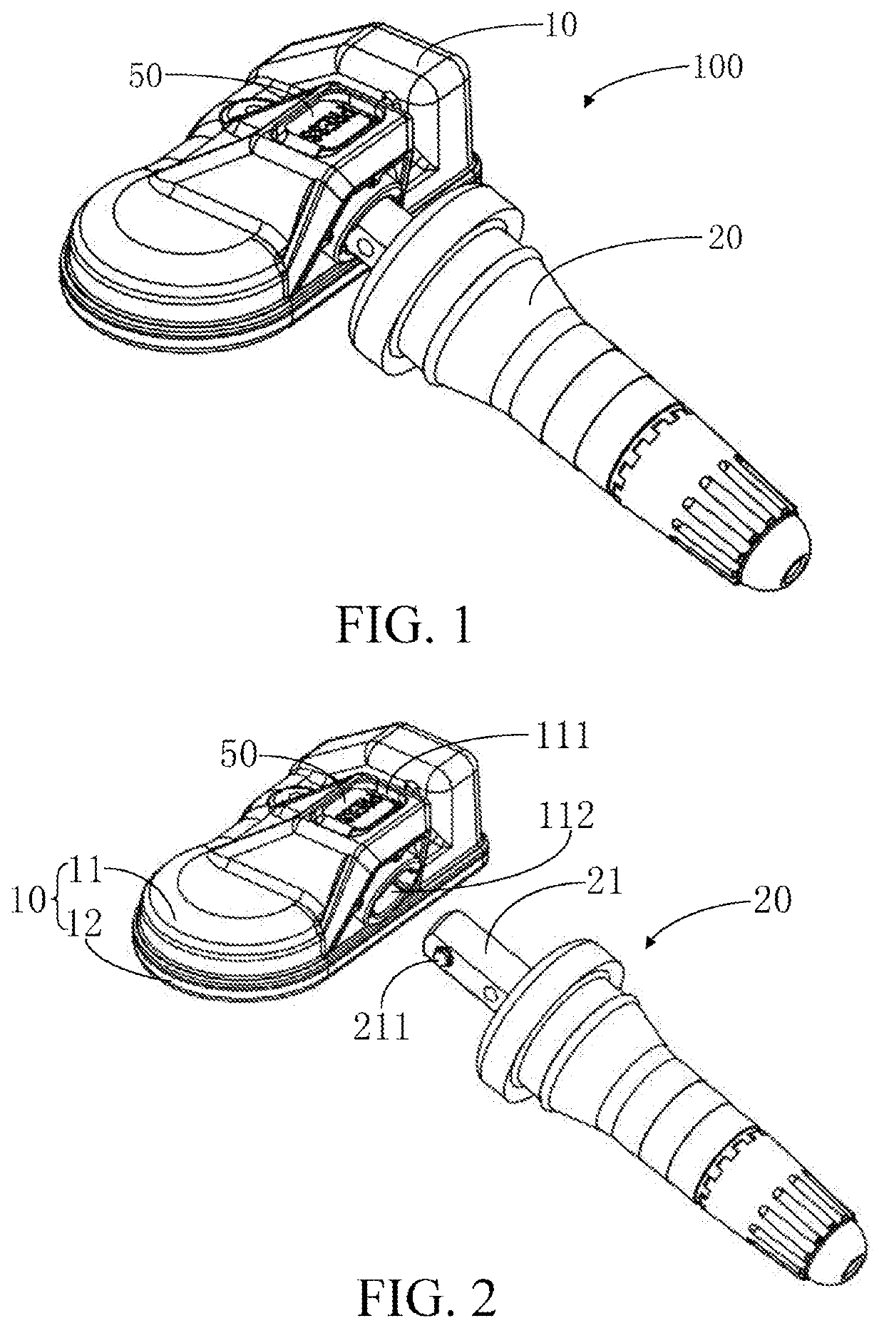 Tire pressure sensor