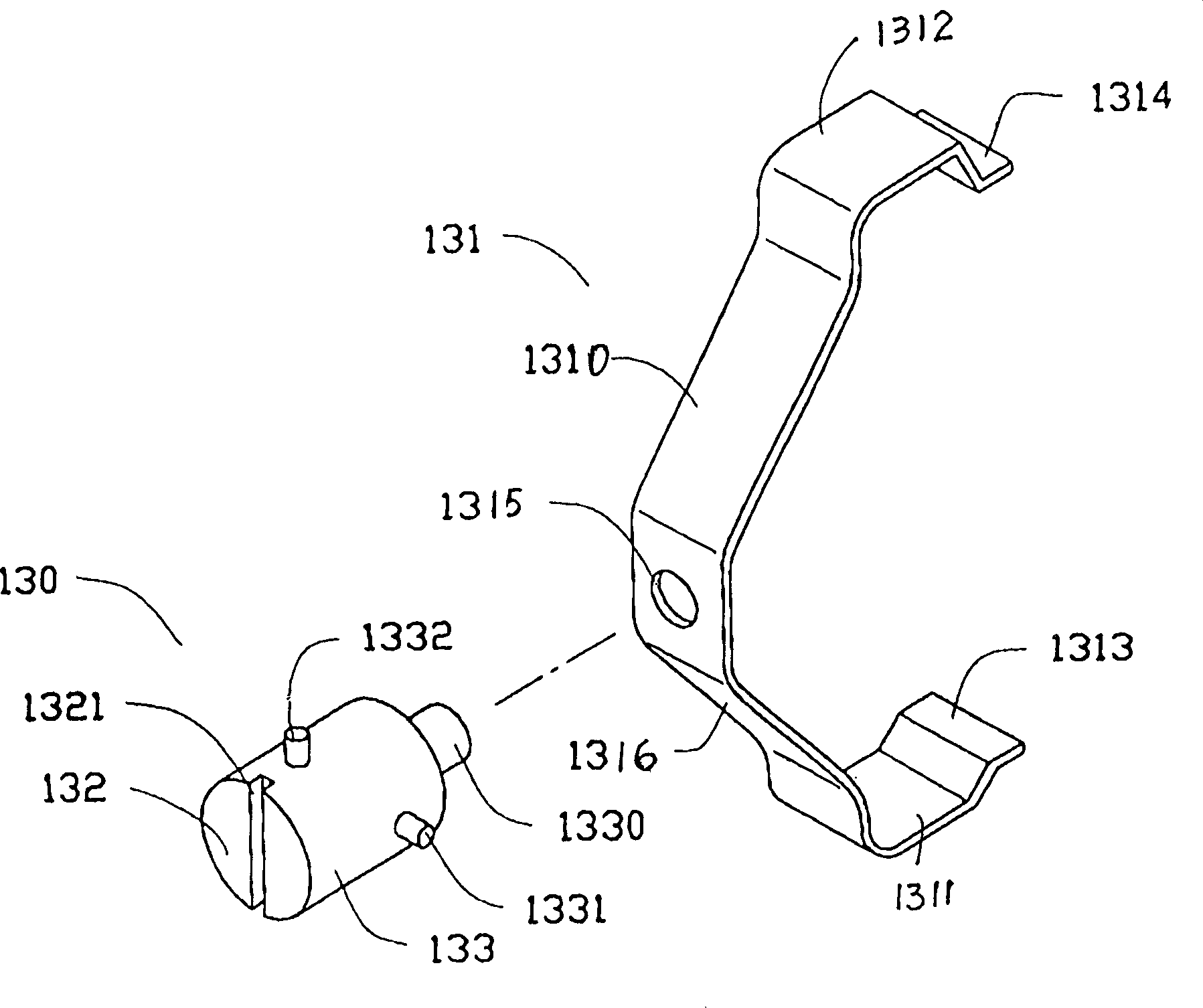 Connector for computer package