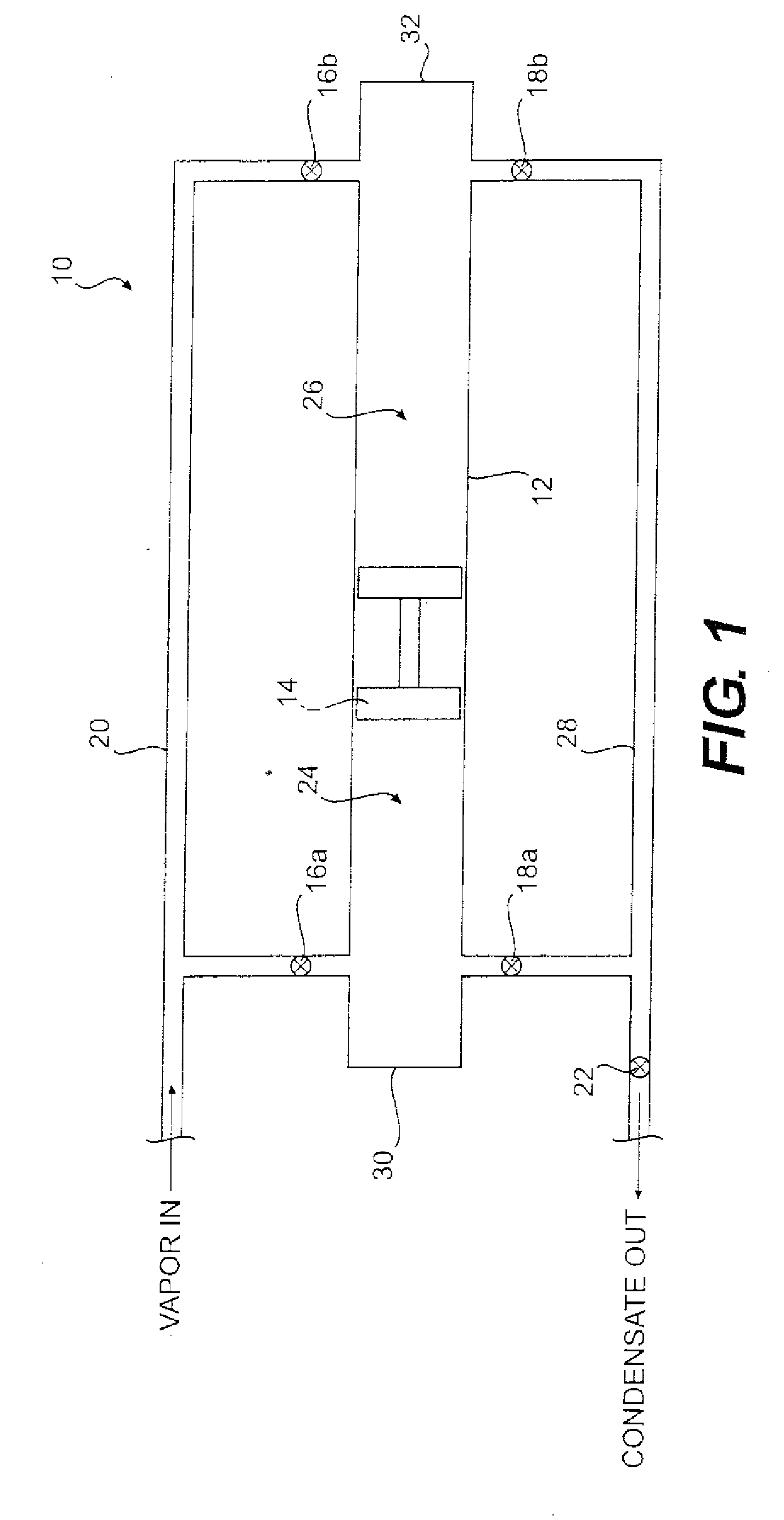 Open Loop Heat Pipe Radiator Having A Free-Piston For Wiping Condensed Working Fluid