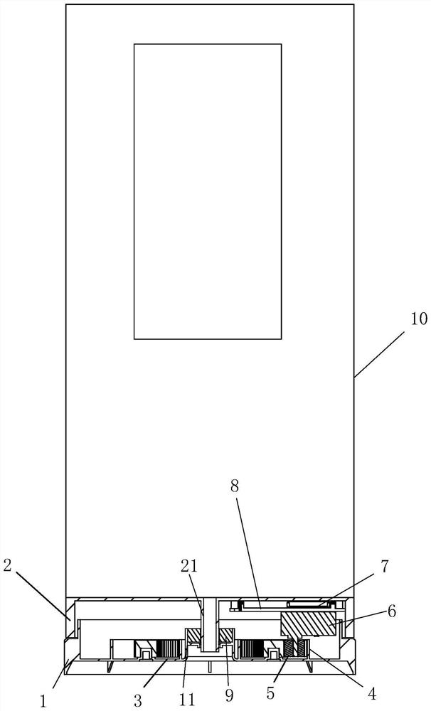 Head swinging mechanism of electric appliance