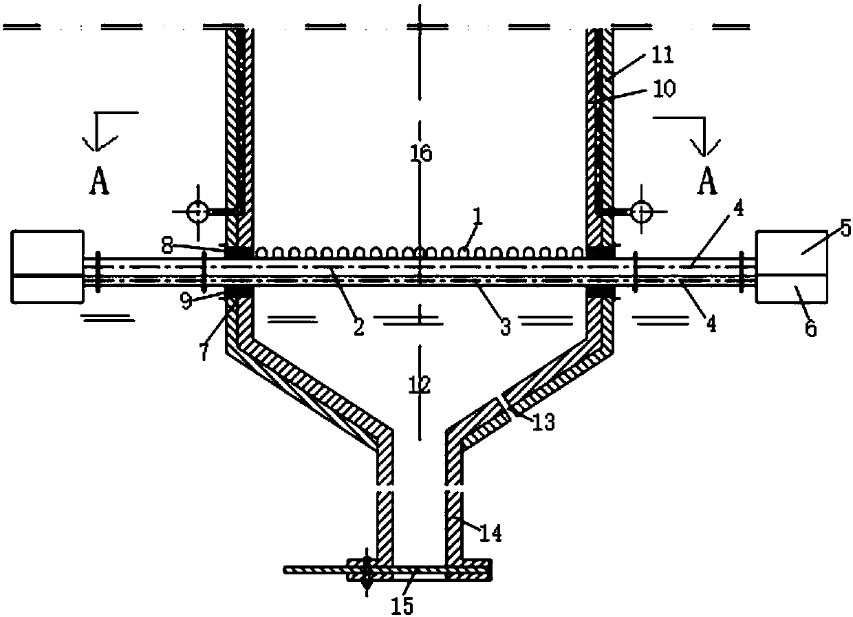 Fluidized-bed combustion device