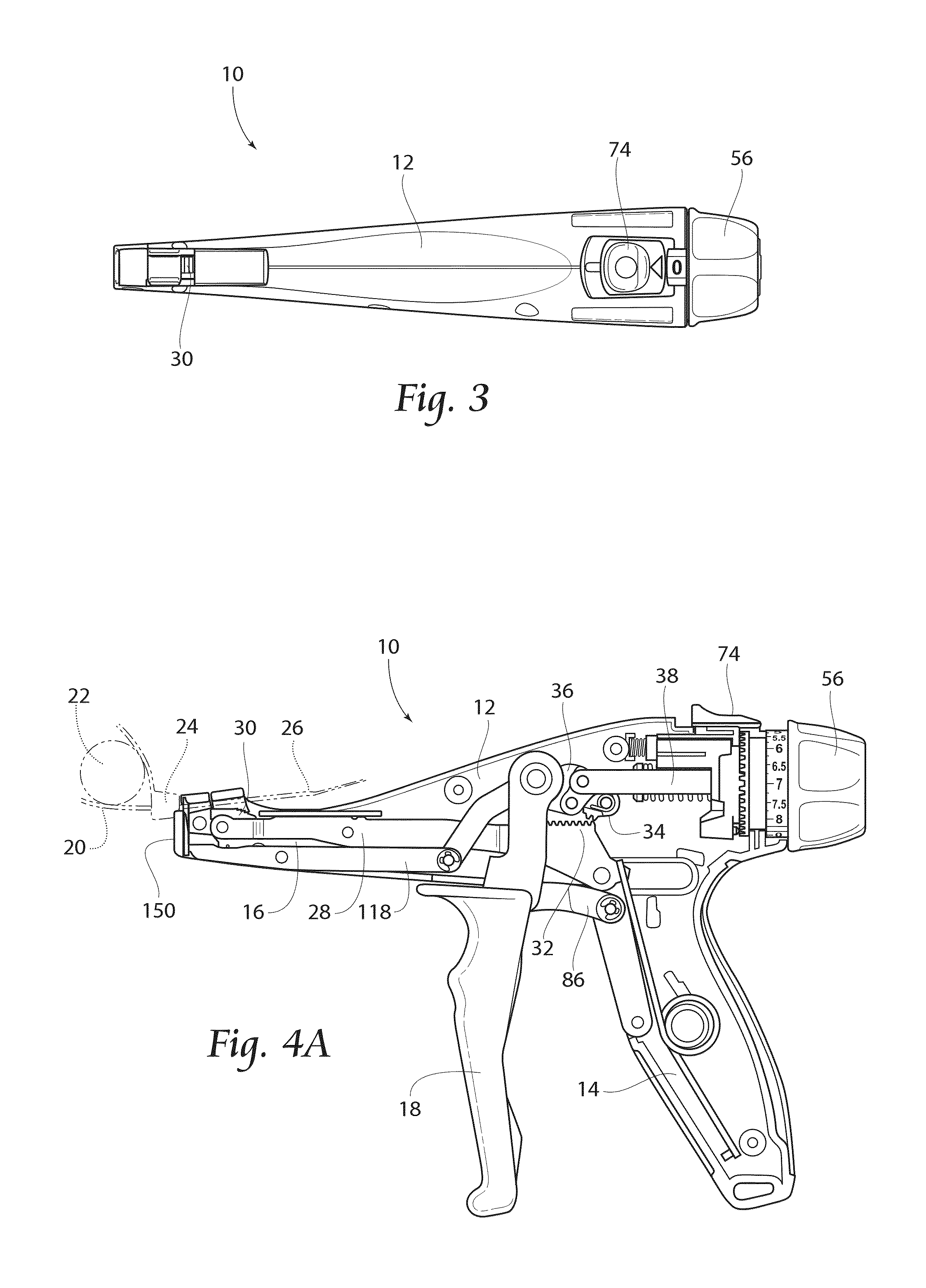 Cable tie tensioning and cut-off tool