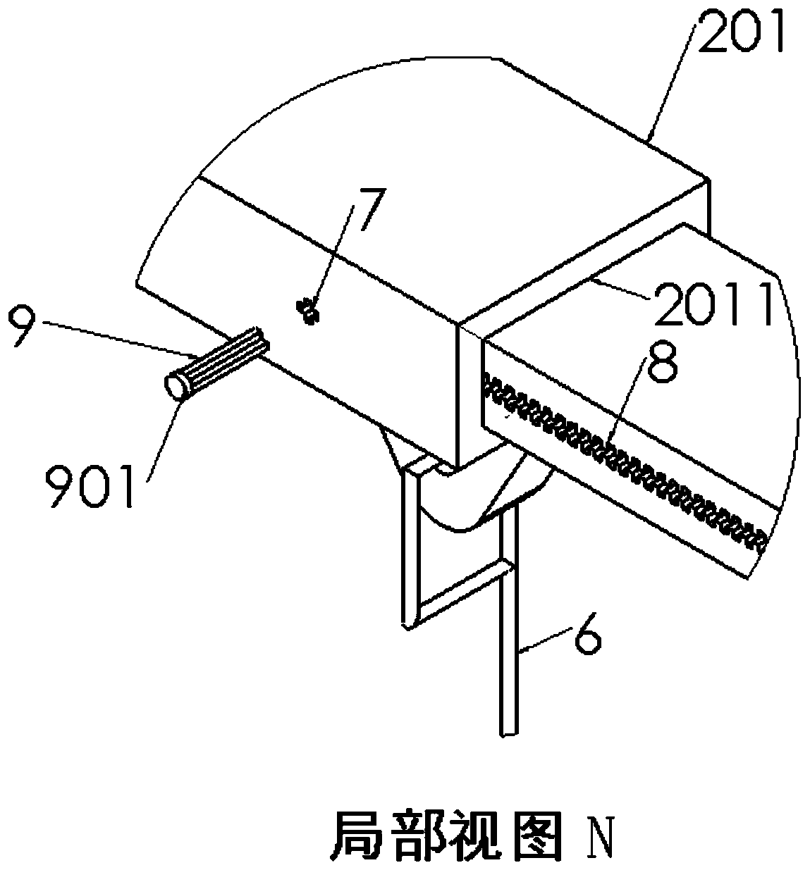 Structure-reinforced photovoltaic panel fixing frame and mounting method