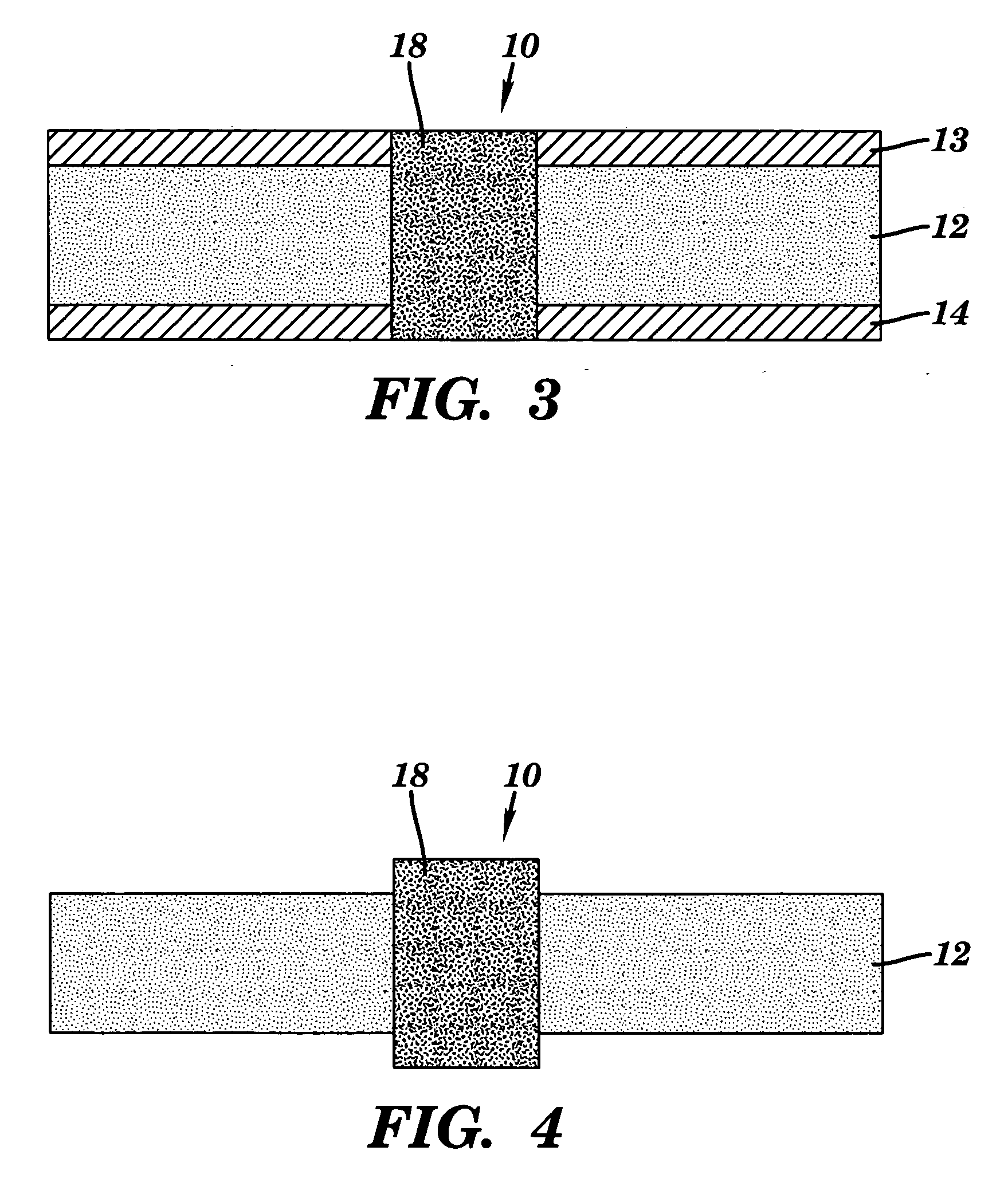 Formation of multisegmented plated through holes