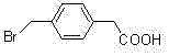 P-bromomethyl phenylacetic acid preparation method