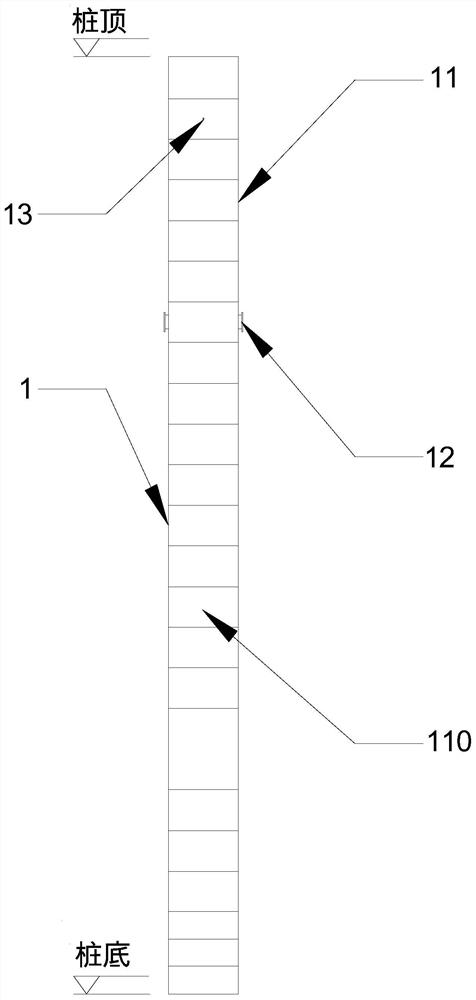 Offshore wind power large-diameter steel pipe pile