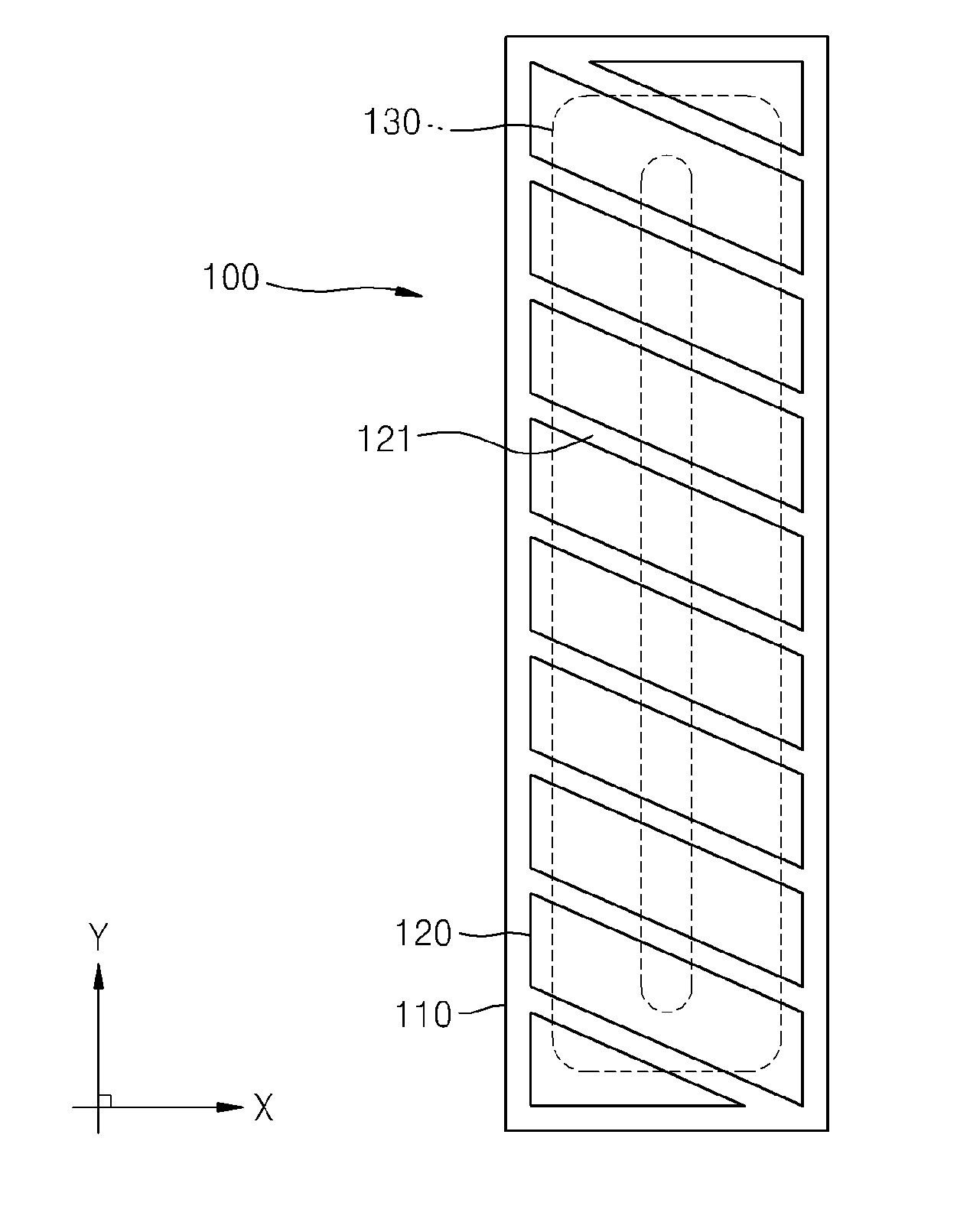 Separated target apparatus for sputtering and sputtering method using the same